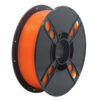 fil3dval bobina pla naranja transparente