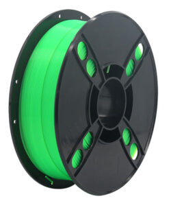 fil3dval bobina pla verde transparente