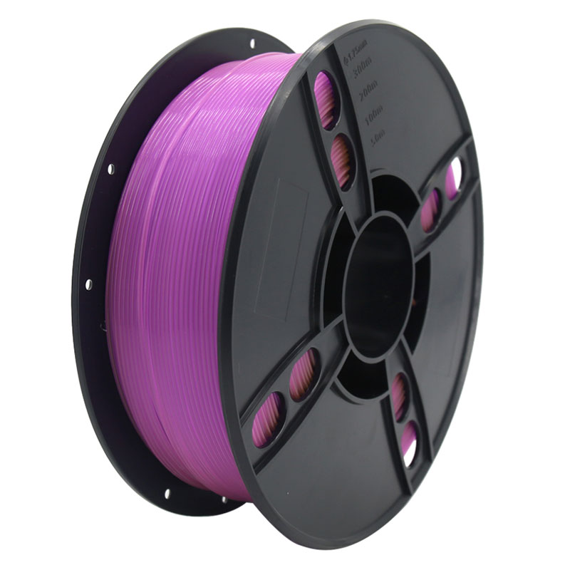 fil3dval bobina pla purpura transparente