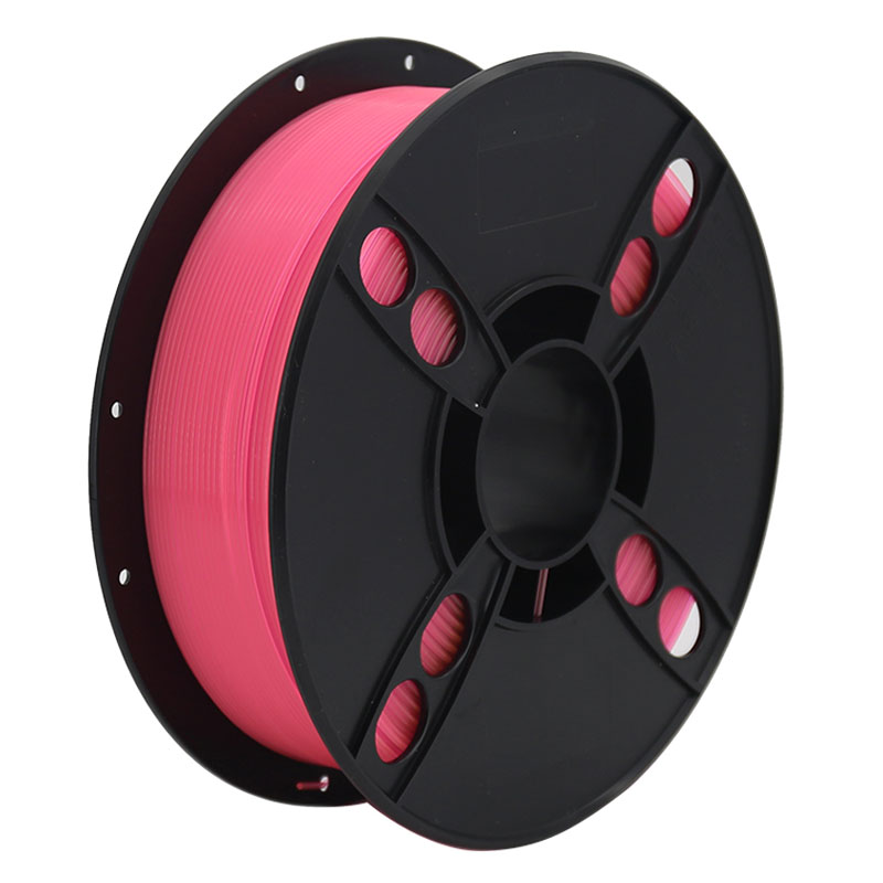 fil3dval bobina pla rosa transparente
