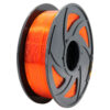 fil3dval bobina petg naranja transparente