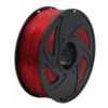 fil3dval bobina tpu rojo transparente