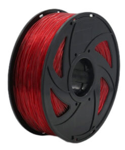 fil3dval bobina tpu rojo transparente