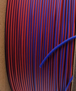 fil3dval bobina pla bicolor mate azul-rojo