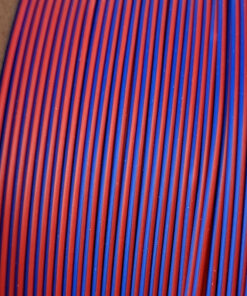 fil3dval bobina pla bicolor mate azul-rojo
