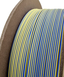 fil3dval bobina pla bicolor mate azul oscuro-amarillo