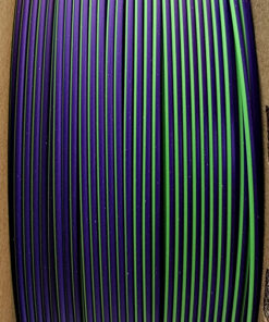 fil3dval bobina pla bicolor mate purpura oscuro-verde