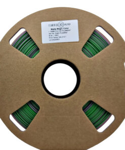 fil3dval bobina pla bicolor mate verde-rojo purpura