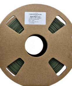 fil3dval bobina pla bicolor mate verde militar-azul