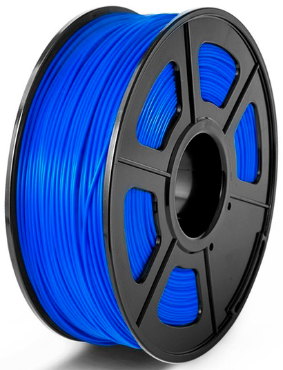filamento PLA Azul de 1.75mm fabricado por Sunlu