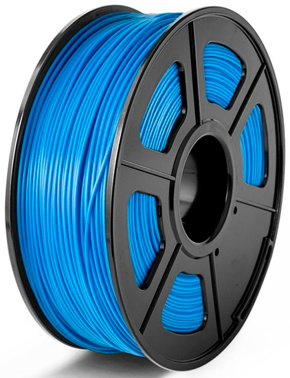 filamento PLA PLUS Azul Grisaceo de 1.75mm fabricado por Sunlu