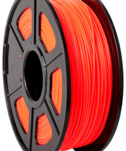 filamento PLA Rojo noctilucente de 1.75mm fabricado por Sunlu