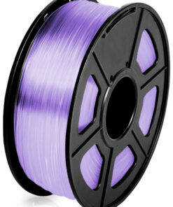 filamento PLA Purpura transparente de 1.75mm fabricado por Sunlu