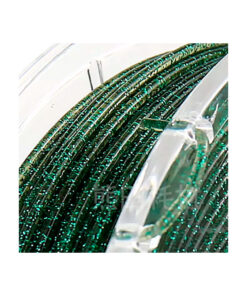 fil3dval bobina pla purpurina verde negro transparente estrellado