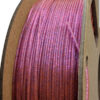 fil3dval bobina pla purpurina rosa transparente estrellado